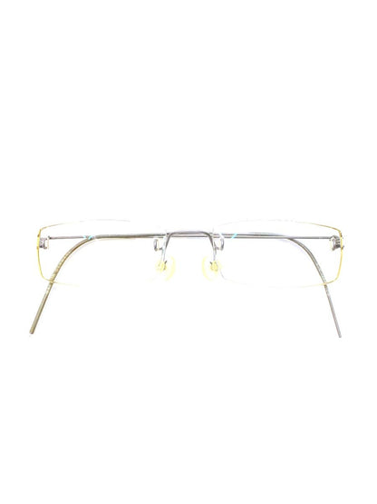 リンドバーグ Air Titanium Rim メガネ シルバー エアチタニウム リム メタルフレーム リムレス スクエア IT9O3KCJ0Z9C