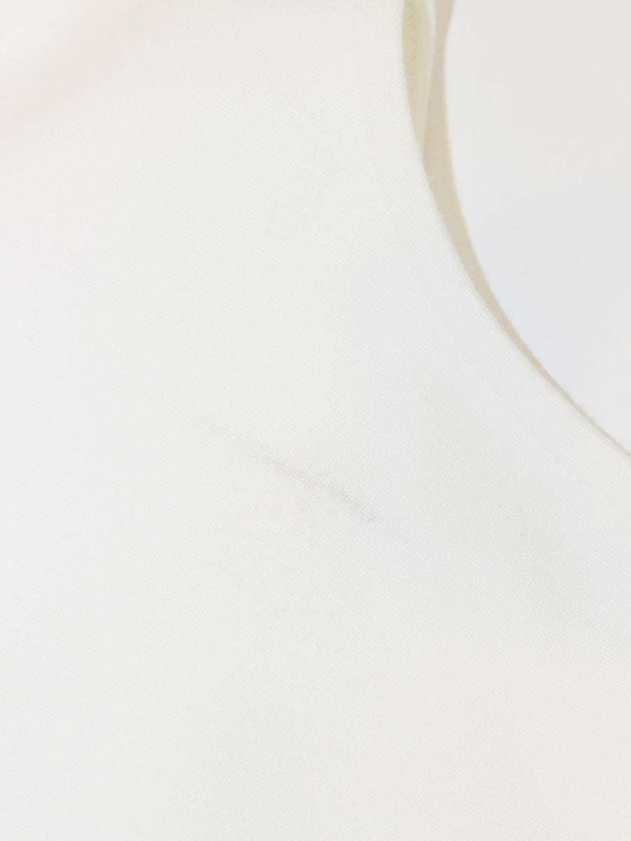 アベニールエトワール 裾フリルカットソー S837-008 32 ホワイト IT9IFSNKE4TU