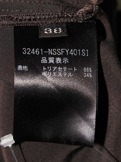 フォクシーニューヨーク 32461 スカート 38 チャコール フレアー ITH6WRO79MO7 【SALE】