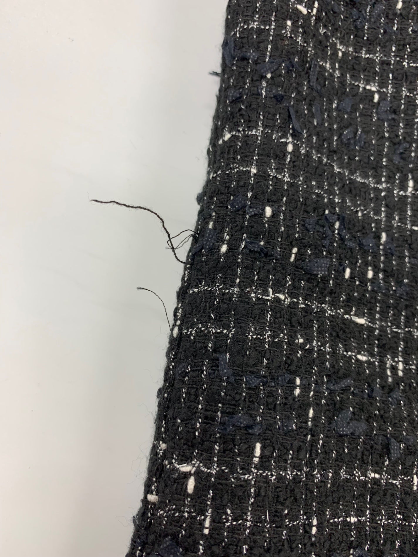 エムズグレイシー 316701 ワイドパンツ 40 ブラック ツイード パール IT9YREBV4GYK