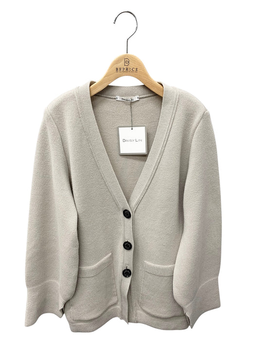 デイジーリン しっとりウールカーディガン アップタウンレディ 06737 38 グレージュ ITI3HNEJFJ96