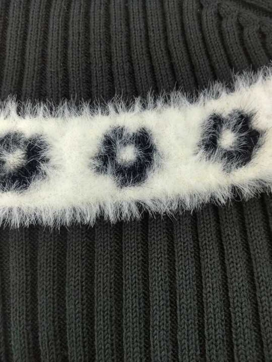 エムズグレイシー 配色大襟ジップアップニット 418633 カーディガン 38 ブラック ITCCO4ERUPEU