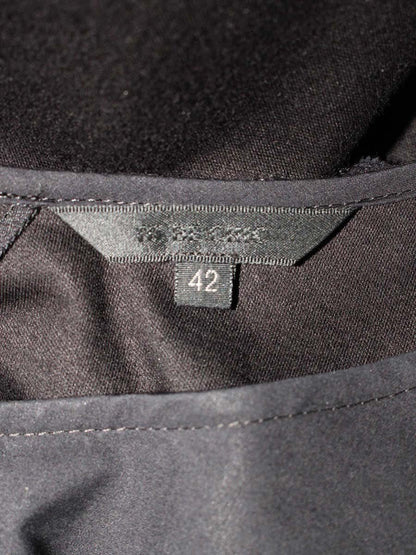 トゥービーシック W5P14-782-09 チュニック 42 ブラック カットワーク 刺繍 ITKTWC2821JC