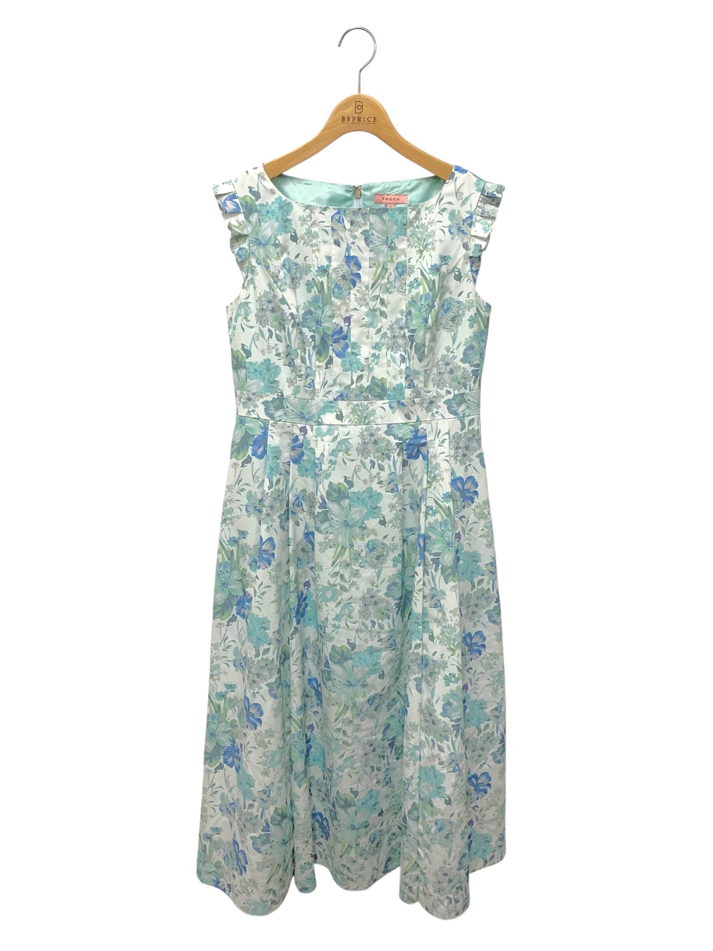 トッカ BOUQUT OF PINK ドレス OPTOGS0130 ワンピース 6 グリーン ITXBV6IT6KL2 【SALE】