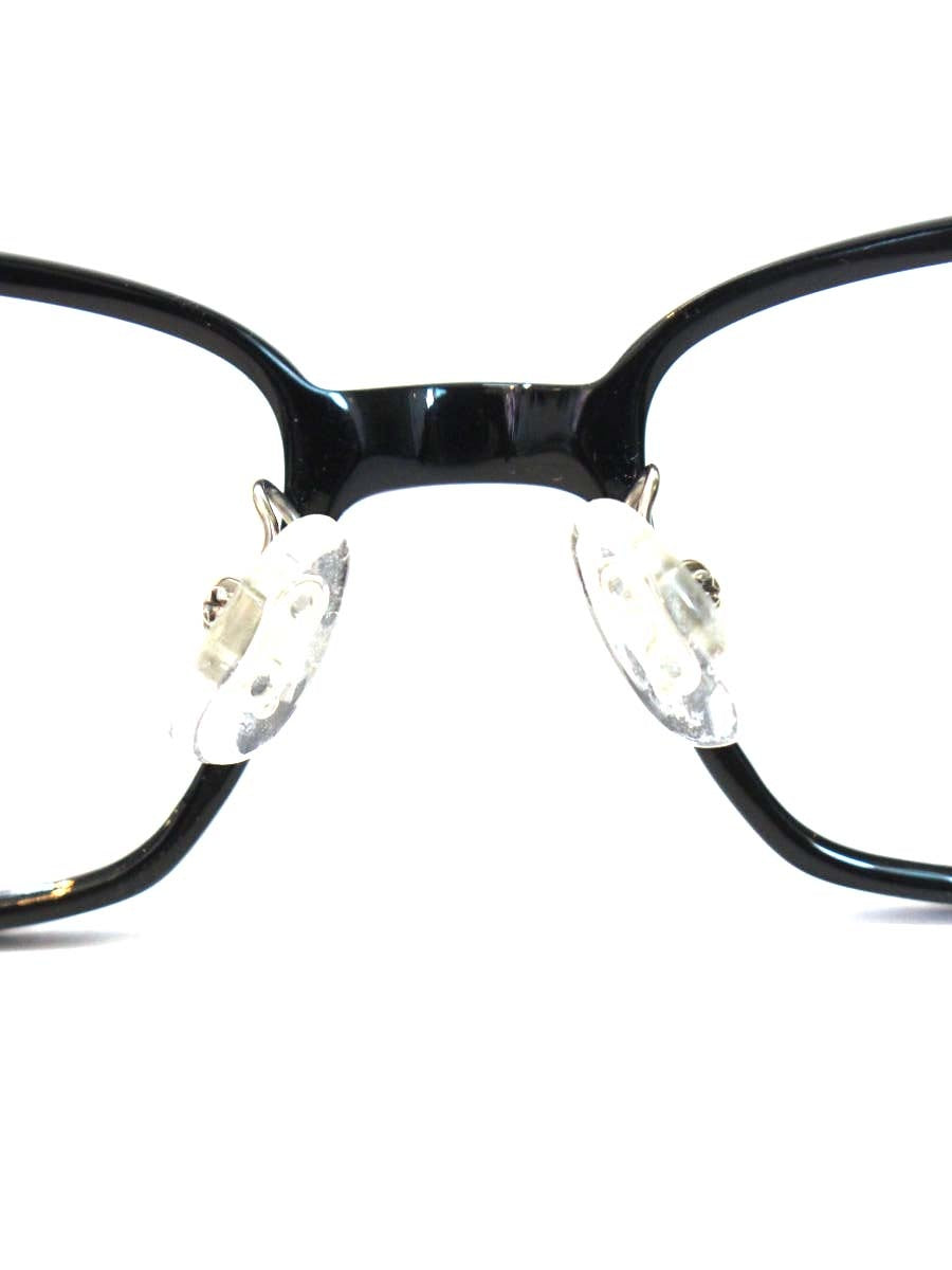 白山眼鏡店 QUADRA メガネ ブラック スクエア アセテート BASIC ITDHO3246BBG