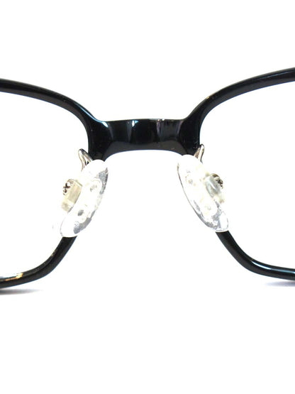 白山眼鏡店 QUADRA メガネ ブラック スクエア アセテート BASIC ITDHO3246BBG