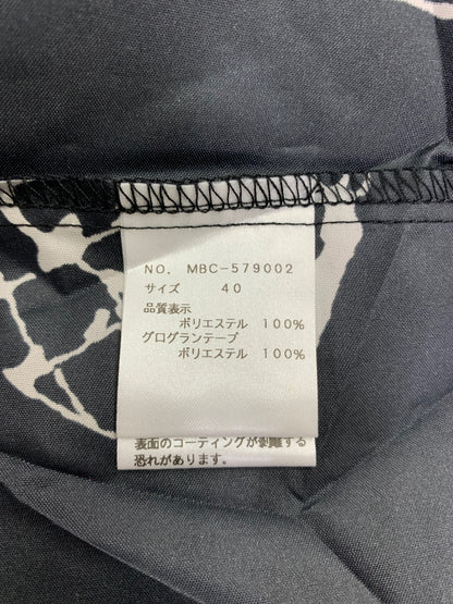 エムズグレイシー 579002 レインコート 40 ブラック ITKNVT24JICJ