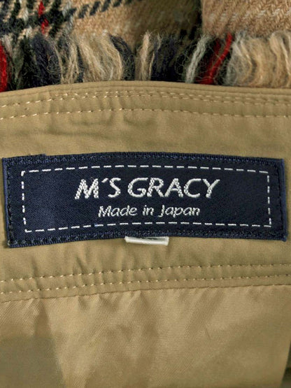 エムズグレイシー 917565 スカート 36 ブラウン ウール ITFURZYZPWT8