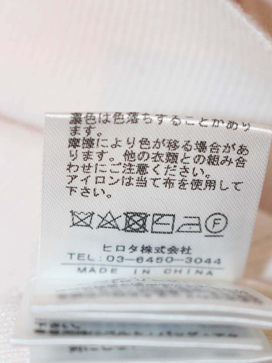 ノエラ ボリュームカラードッキング 5231021 ニット F ピンク ITI06SPPWLAO