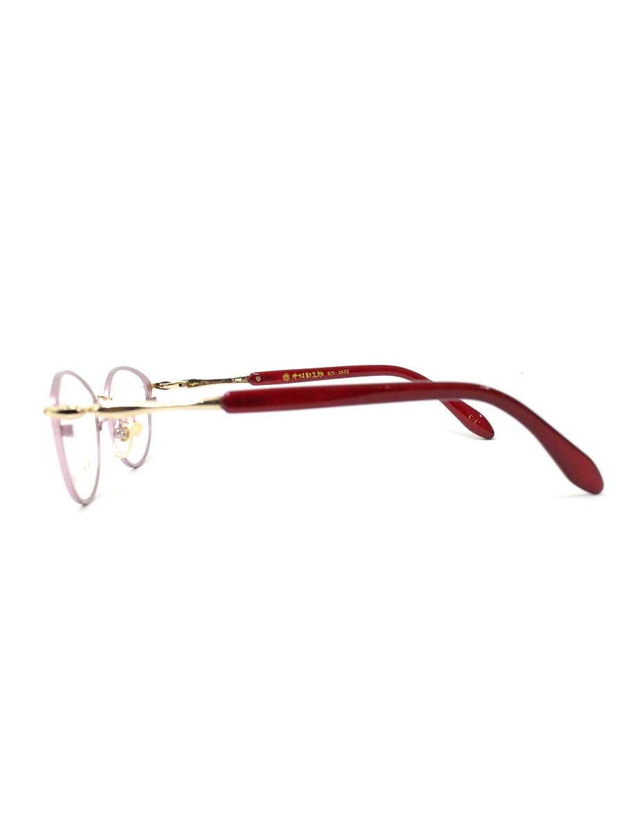 中村勘三郎 KN-2652 メガネ ピンク/パープル メタルフレーム フルリム フォックス COL.4 ITPVSCLKJMU8