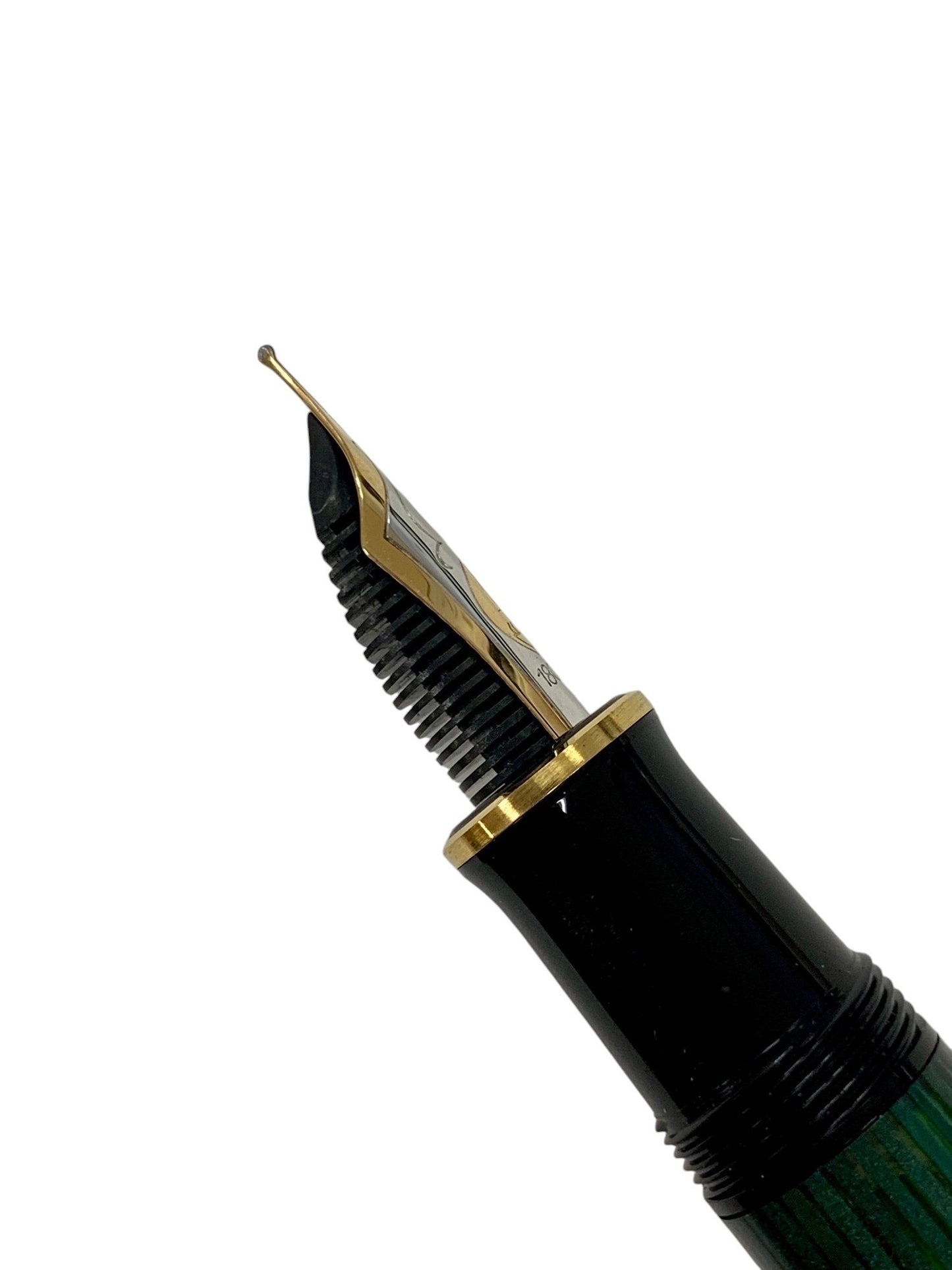 ペリカン 万年筆 スーベレーン M800 グリーン F 18C ITR3KTB57DVS