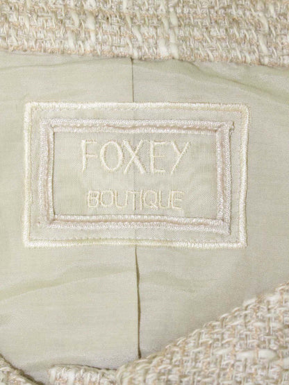 フォクシーブティック 31554 ジャケット 40 ベージュ 31554 フレンチツイスト ITQROGMMW6A0