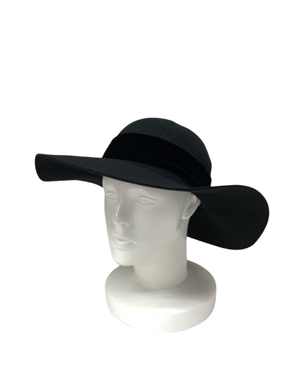 ルネ ハット ブラック ベロアリボン ITYOL6W94SAO 【SALE】