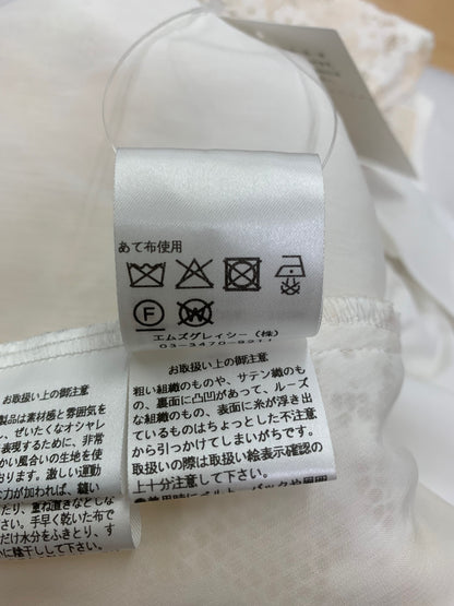 エムズグレイシー 510319 チュニック 36 アイボリー レースチュニックブラウス ITZOBUNUHP9O