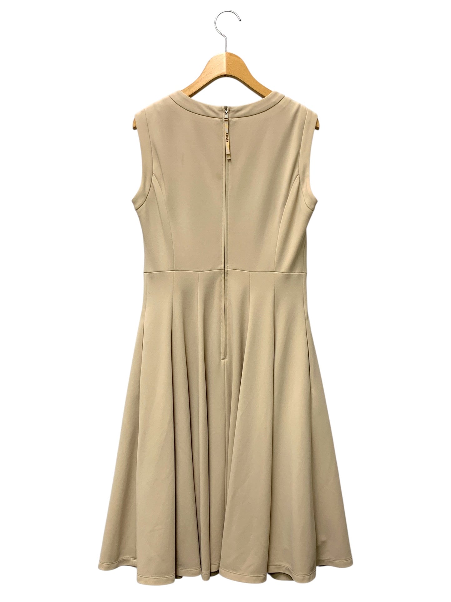 フォクシーニューヨーク Dress Laurel 43004 ワンピース 40 ベージュ ITRLBQQQKRI6