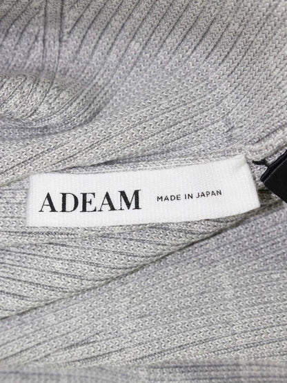 アディアム 41727 トップス S グレー ニット 袖フリル ITFZX8LP4AQ4