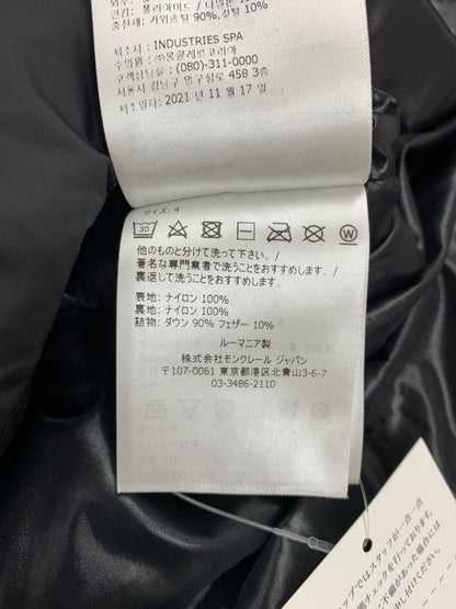 モンクレール MONTCLA GIUBBOTTO H209111356900 C0300 ダウンジャケット ブラック ITHJQQH41W1S