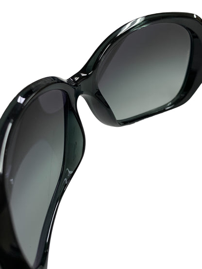 シャネル サングラス 6035 C1129/3C サイドロゴ レクタンギュラー グラデーションレンズ ブラック ITGPV6W47XZC