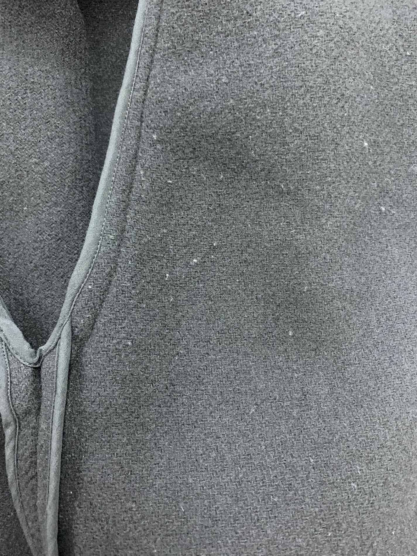 クロエ 18SMA71 ポンチョ 34 ブラック アシンメトリー ハイネック ITGY7ORP1O9V