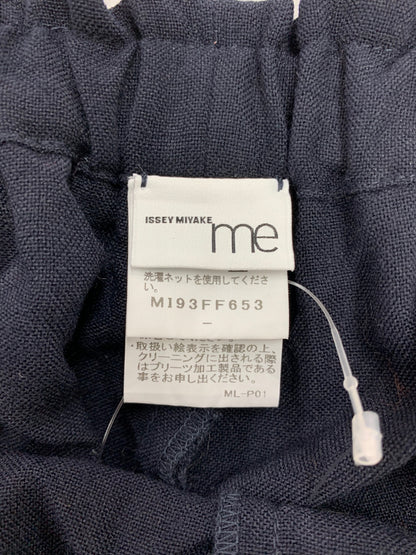 ミーイッセイミヤケ MI93FF653 ワイドパンツ ネイビー プリーツ ITWNIGQ34NS4 【SALE】
