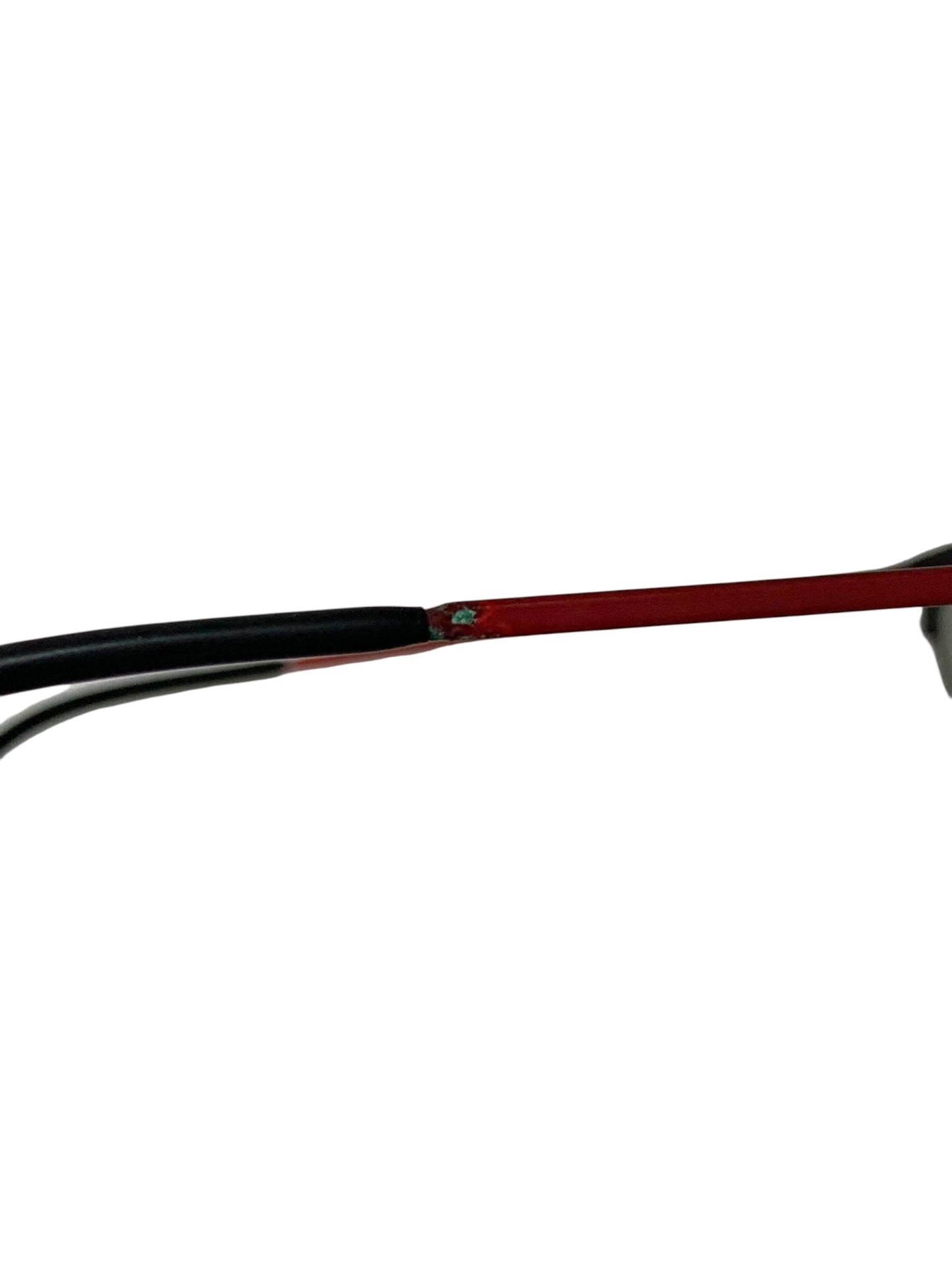 エルエーアイワークス 427 メガネ 眼鏡 レッド メタルフレーム フルリム オーバル IT6QZ0E26AZ8