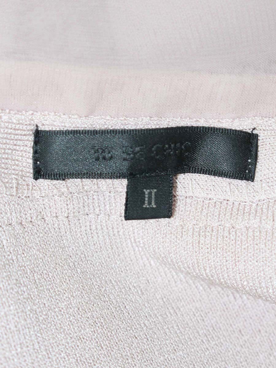 トゥービーシック W5F59-436-12 カーディガン 2 ピンク フリル レース ITZS1S81180I