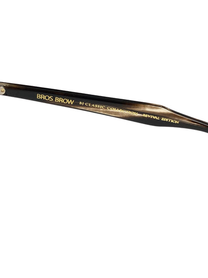 BJクラシックコレクション BROS BROW REVIVAL EDITION メガネ ブラウン メタルフレーム フルリム ブロウ ITPXLA6X17M8