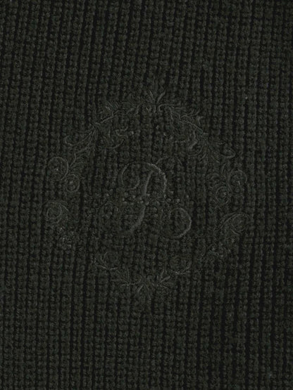 ルネ  René Limited Edition  6242920  カーディガン 34 ブラック  ロング パール ウール ITPR9GHV8Q6S