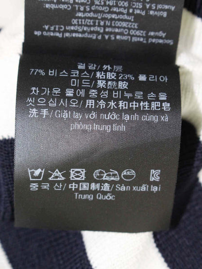 キャロライナヘレラ 81CM764505125 ワンピース L ホワイト/ネイビー ITUNBRH5K4HY