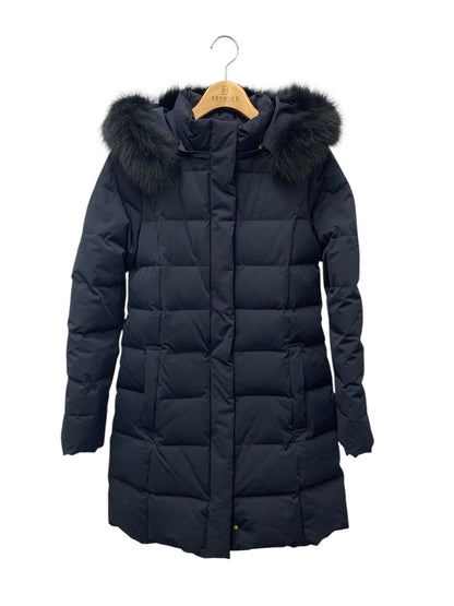 デミルクスビームス FOXファーフードダウン 68-19-0169-286 36 ネイビー ITR1K027ECKM