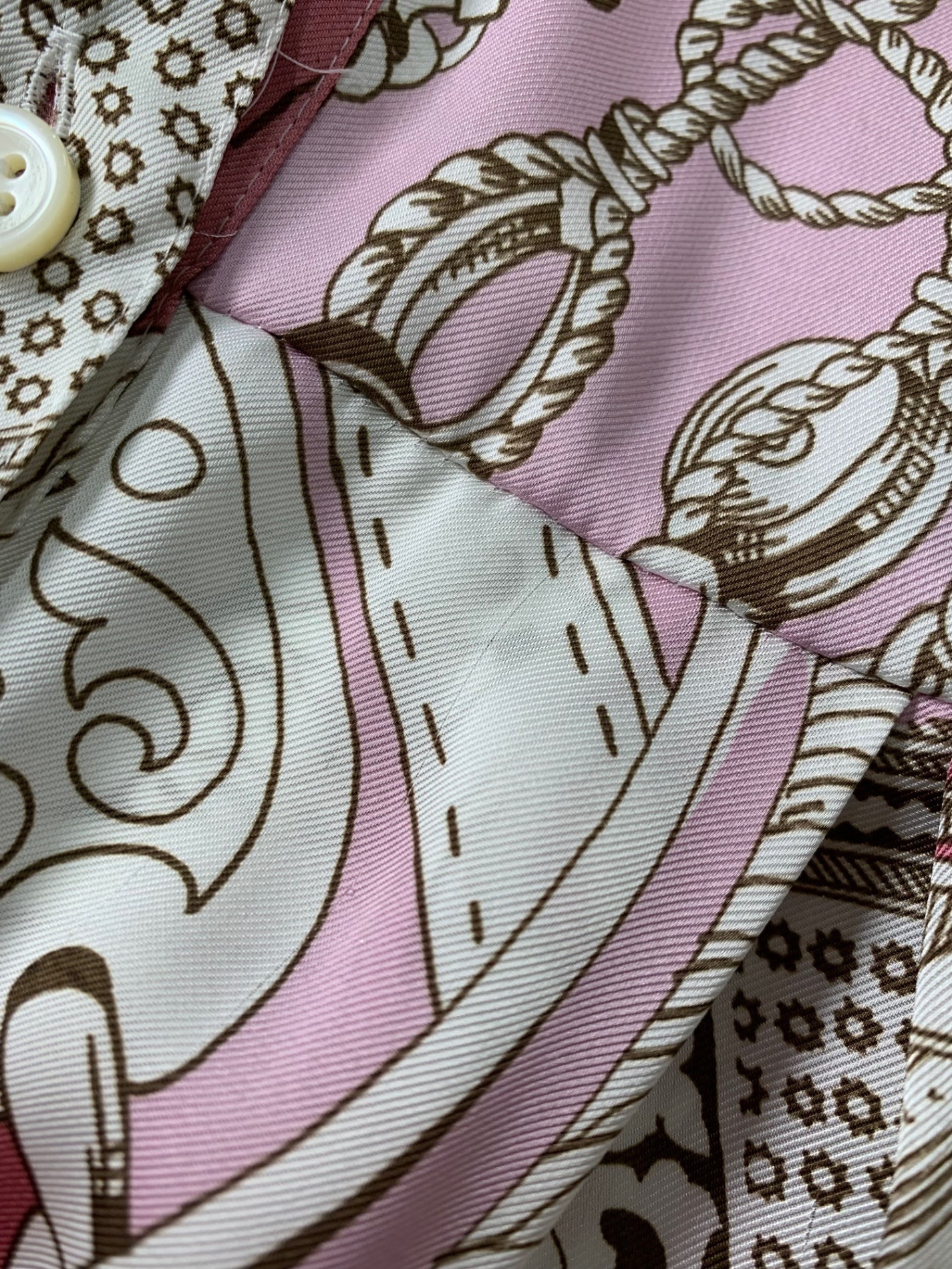 グレースクラス スカーフプリントシャツドレス 0223231072 36 ピンク ITOLT5TVE2ZU