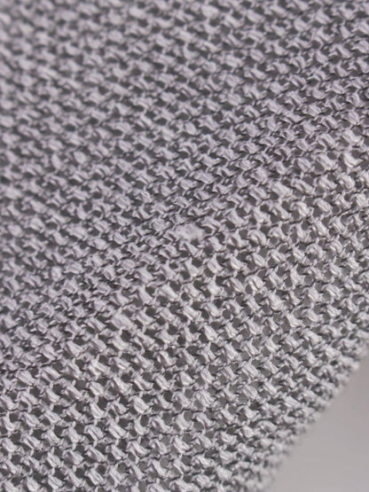 エムズグレイシー 814321 ジャケット 36 グレー お花ボタン メッシュ ITNABQ0KEGZK