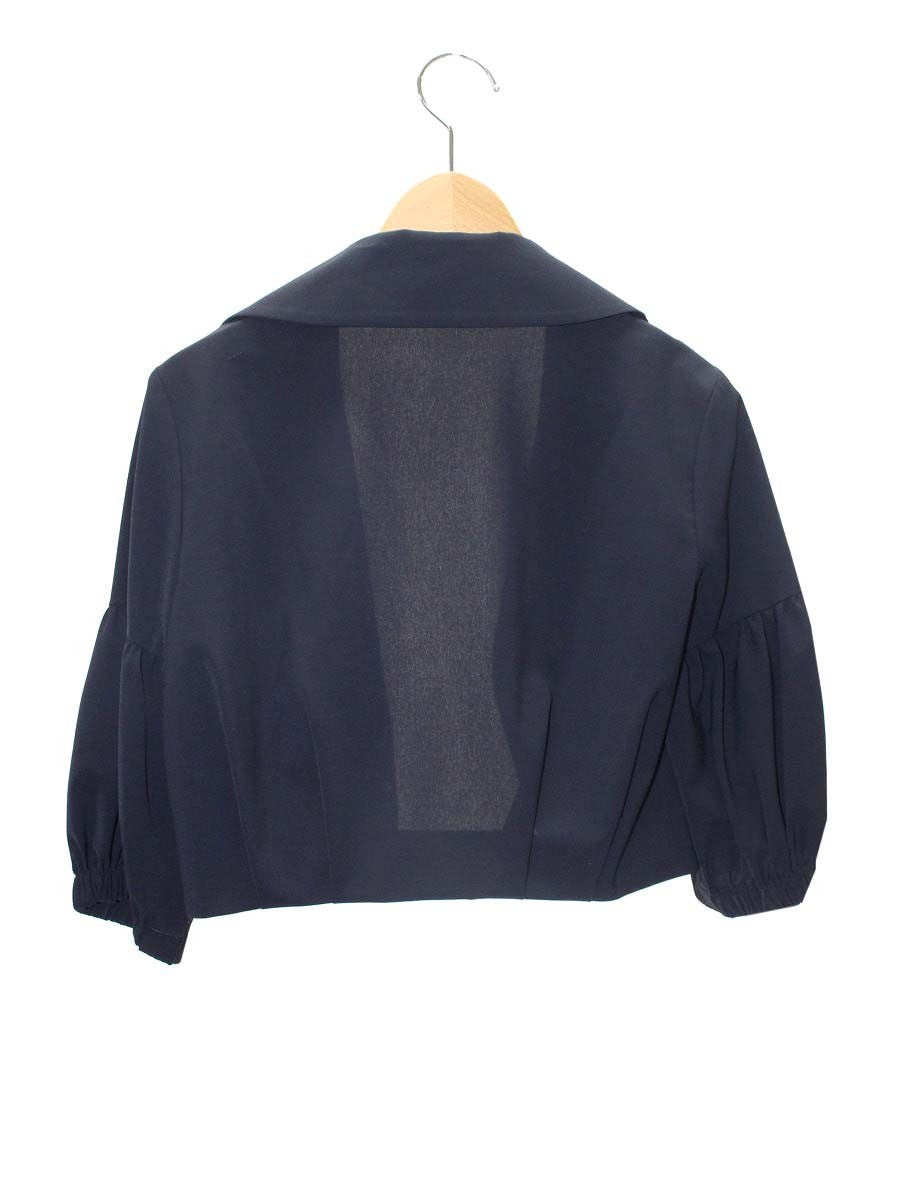 フォクシーニューヨーク クールストレッチジャケット 22795 40 ネイビー IT014EXIMPW0