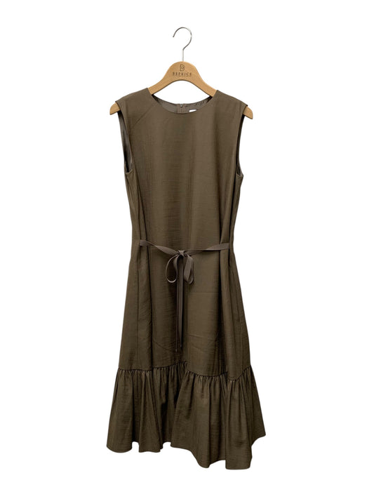 フォクシーニューヨーク Sienne Stretch Linen 36467 ワンピース 38 ブラウン IT1VOC31HWYW