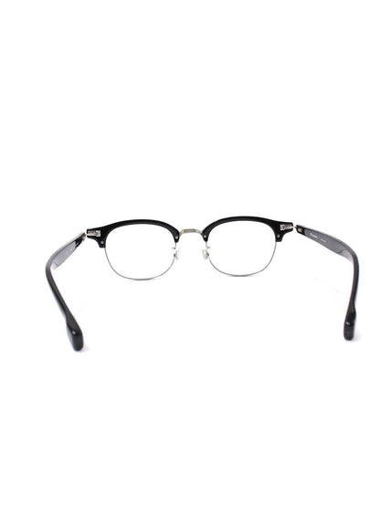 イーファイブアイヴァン C3 メガネ ブラック/シルバー セルフレーム セルフレーム IT6YJLQIUFSG