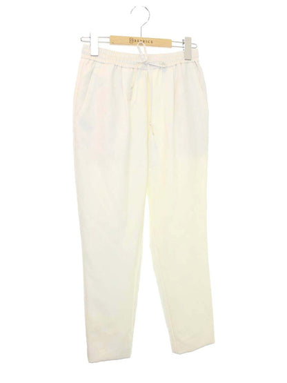 ヨリ YR2122-107AW パンツ 36 アイボリー イージーウエスト タック ITQIN2FW2R4G