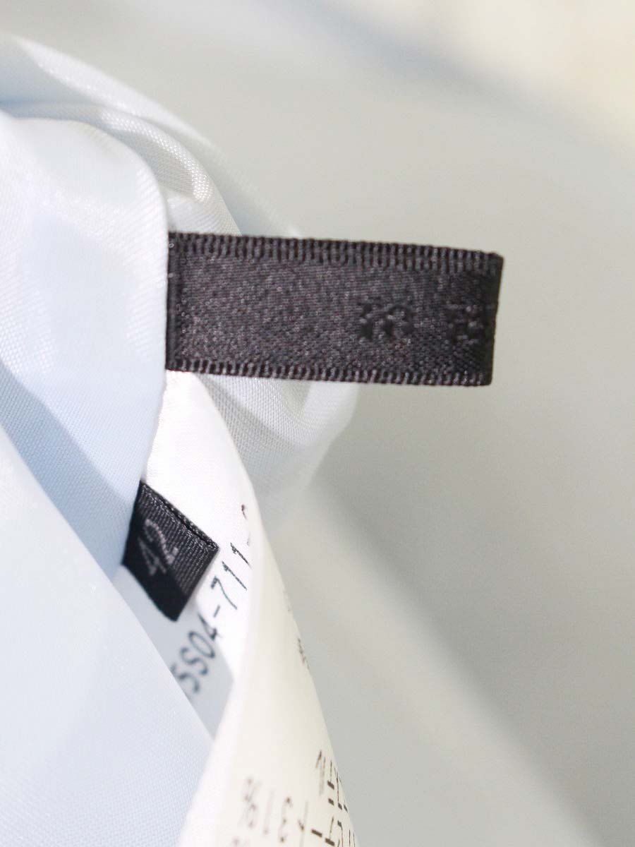 トゥービーシック W5S04-711-20 スカート 42 ブルー リボン IT4OEQEWLO3S