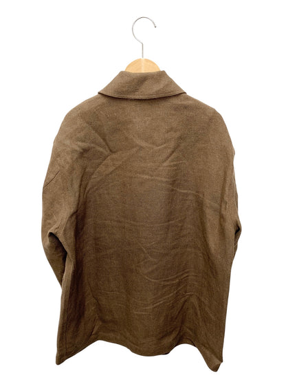 ジーニック Coverall  JEANIK0113LNN ジャケット Ｓ ブラウン リネン ITSF3Z1C45IO 【SALE】