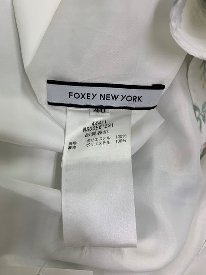 フォクシーニューヨーク Primavera Dress プリマヴェーラ 44421 ワンピース 40 ホワイト ITDWZLKA8DQI