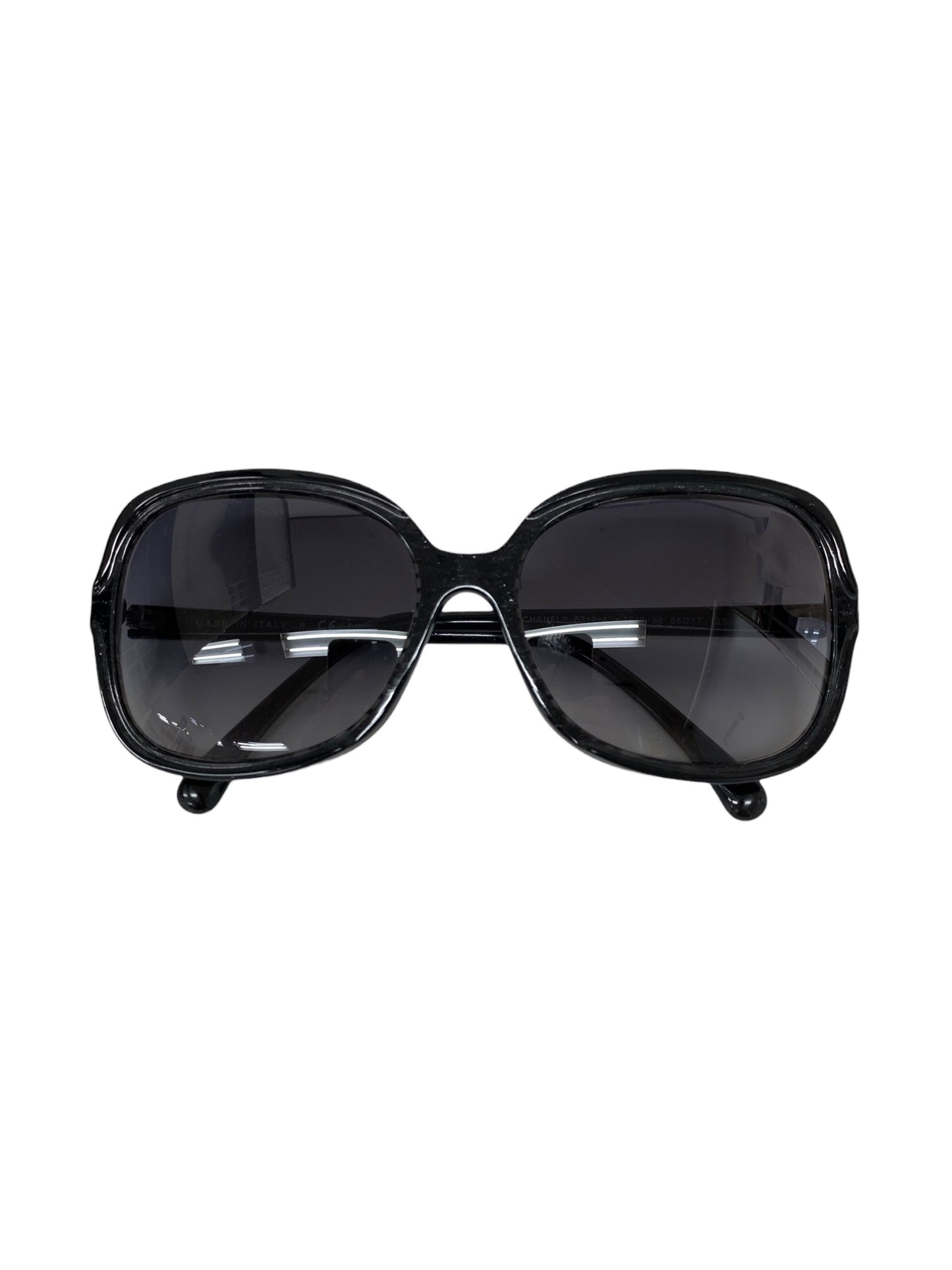 シャネル 5319-A サングラス ブラック セルフレーム フルリム ウェリントン ITJYM9UQKC1K 【SALE】