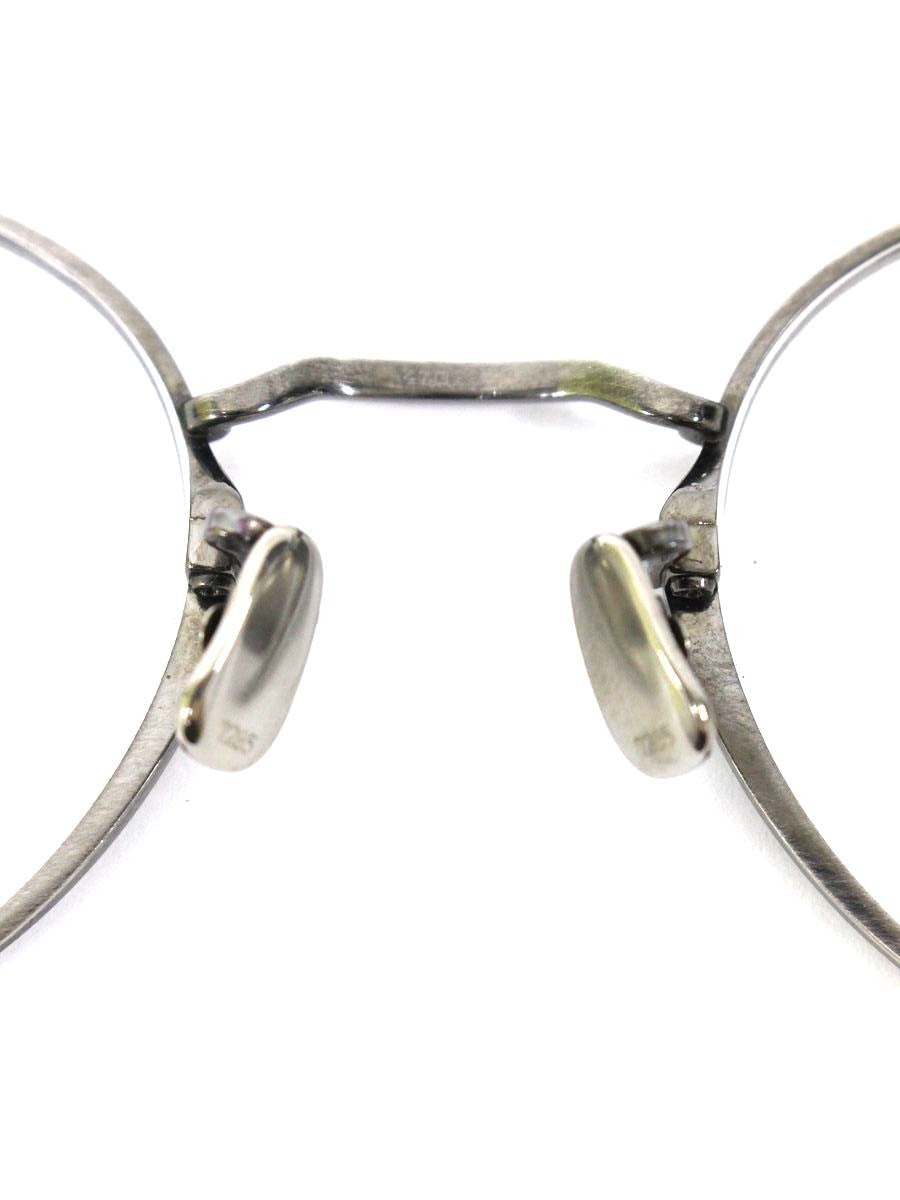 アイヴァン7285 193 眼鏡 メガネ ガンメタル シルバー チタン メタル