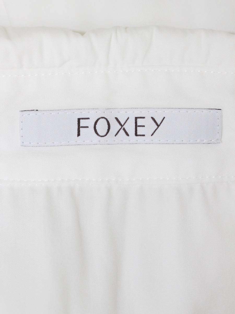 フォクシーブティック 36795 シャツ ブラウス 38 ホワイト 36795 Ruffle Sleeve Blouse IT184RO1PPTY