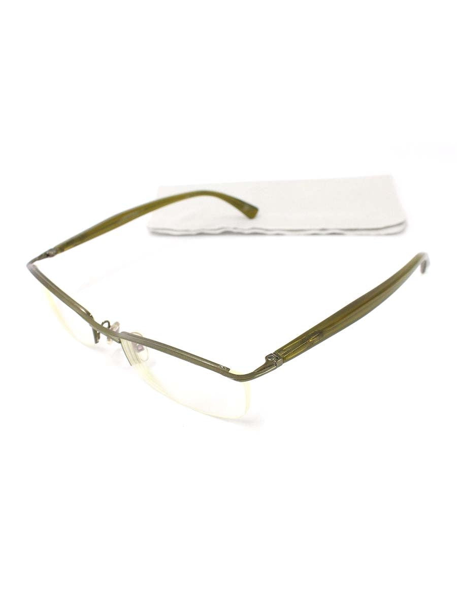 アランミクリ AL0421 メガネ カーキグリーン 0012カラー コンビフレーム スクエア IT4LP7V5Q3YK 【SALE】