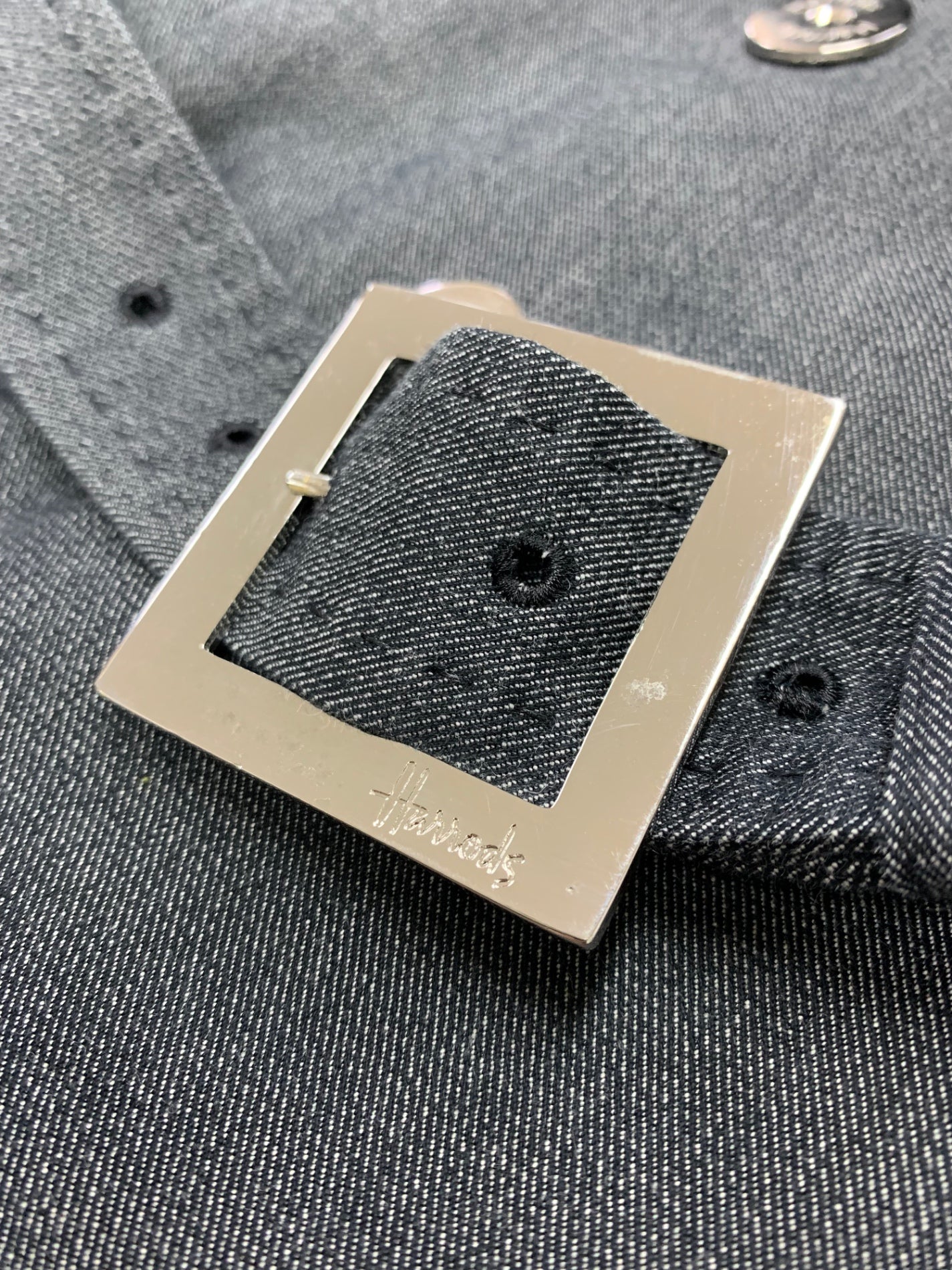 ハロッズ 10410023 トレンチコート 2 グレー ハーフ | 中古ブランド品