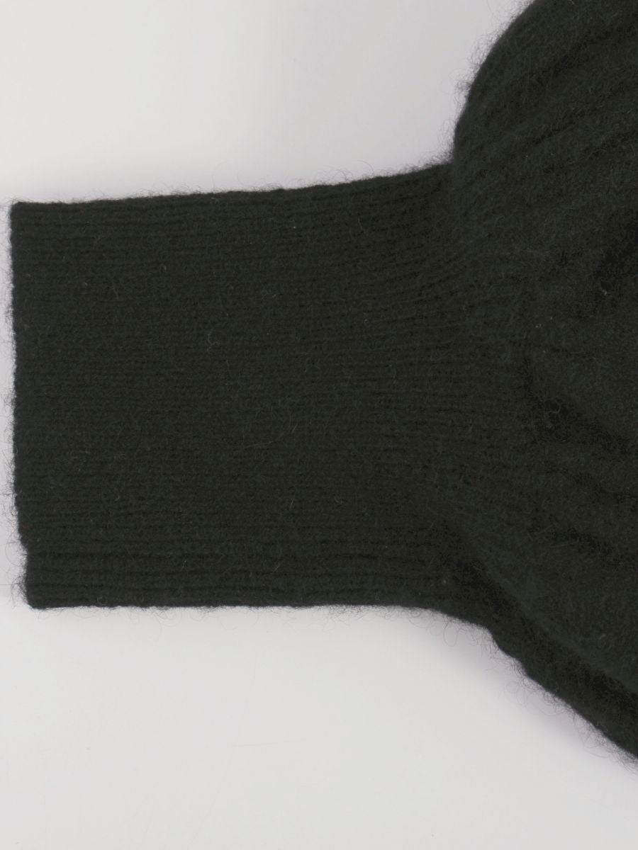 セルフォード CWN0195080 ワンピース 38 ブラック カシミヤ パフスリーブ ITK42698UZVC