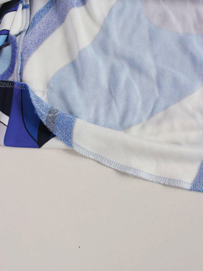 エミリオプッチ 11RL70 ワンピース 36 ブルー ITXIZCYMFKS8