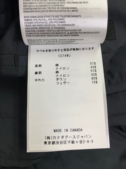 カナダグース ハイランド ジャケット 1074WJ 165/88A ブラック 日本限定 ITPAXF3RS5V4