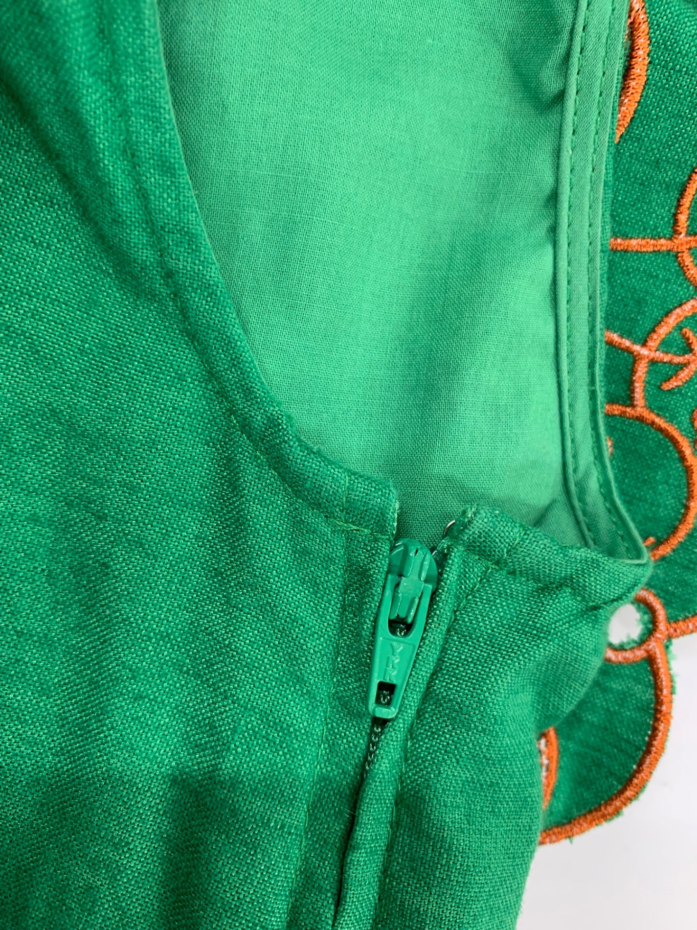 チェスティ Summer Embroidery Setup 12S540 セットアップ 1 グリーン トロピカルモチーフ 刺繍 フリル レース ITHARP7A4M1O