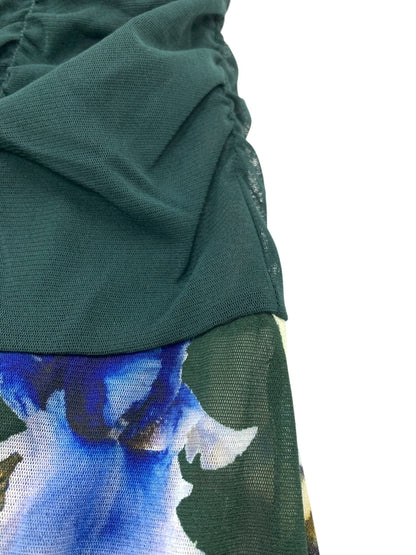 ヴィヴィアンタム 14175521 スカート 40 グリーン フラワープリント タイト ITM8INSCNU32