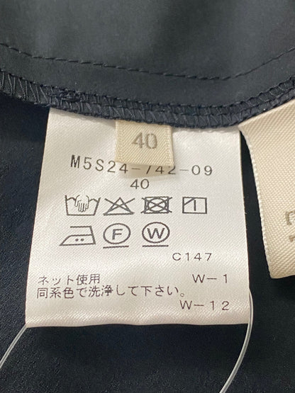 エポカ M5S24-742-09 スカート 40 ブラック フレア IT172UKKBY04